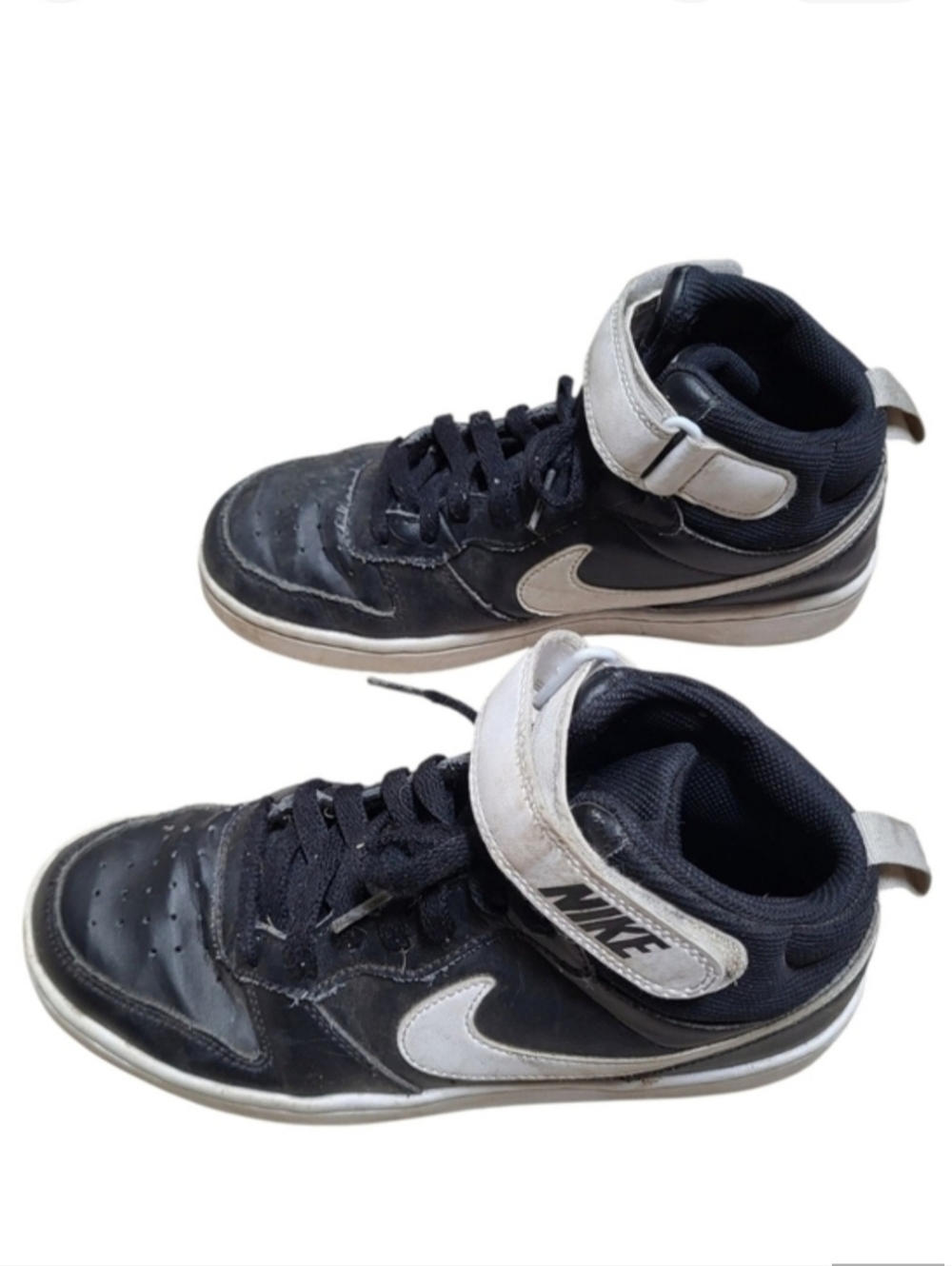 Nike Kids' Court Borough Mid 2 High Top Sneaker Big Kid - Size 5.5Y